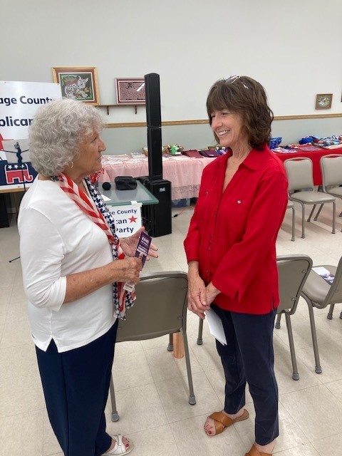 Connie O'Brien and Nancy Moneymaker